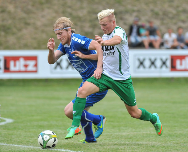 Fussball SV Bad Schallerbach vs SV Gmunden  09 08 2014-1-6