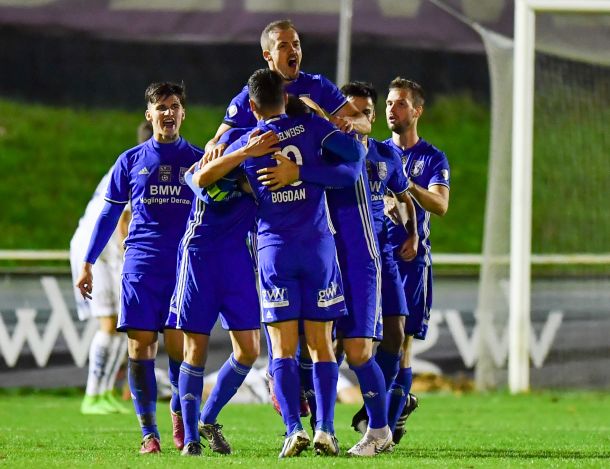 Fussball Union Edelweiss Linz vs Askoe Donau Linz 25.10.2018 29