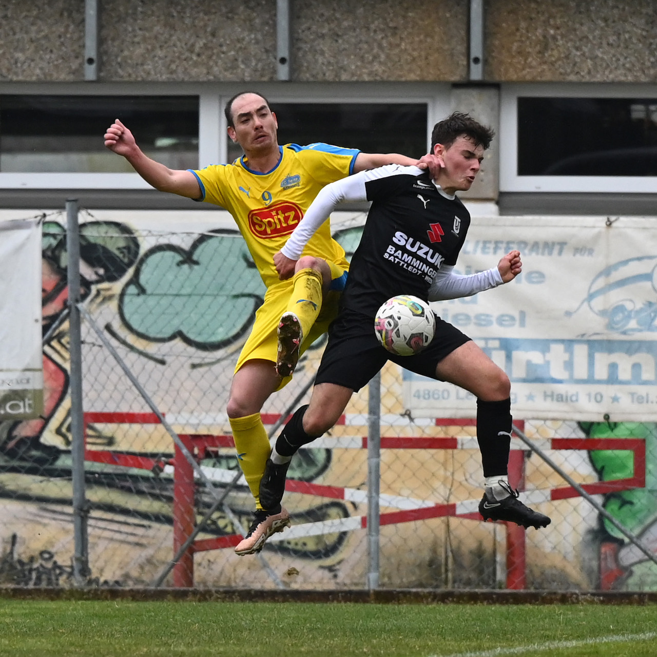 Daniel Hoffer gewinnt das Luftduell 