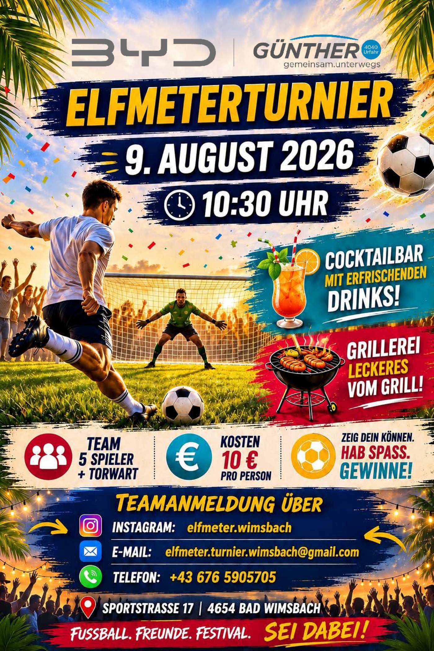 elfmeterturnier plakat
