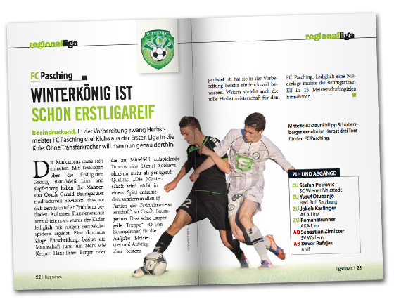 FC Pasching - ligaportal.at Pocket-Guide 2013