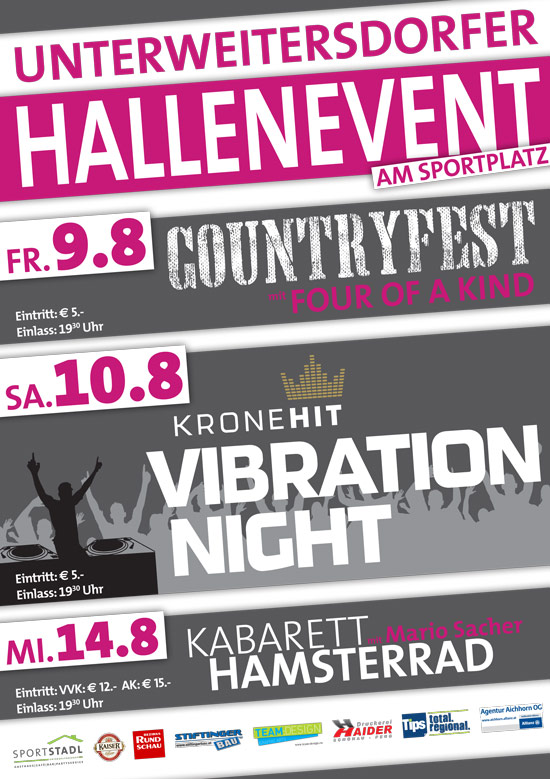 Unterweitersdorfer Hallenevent