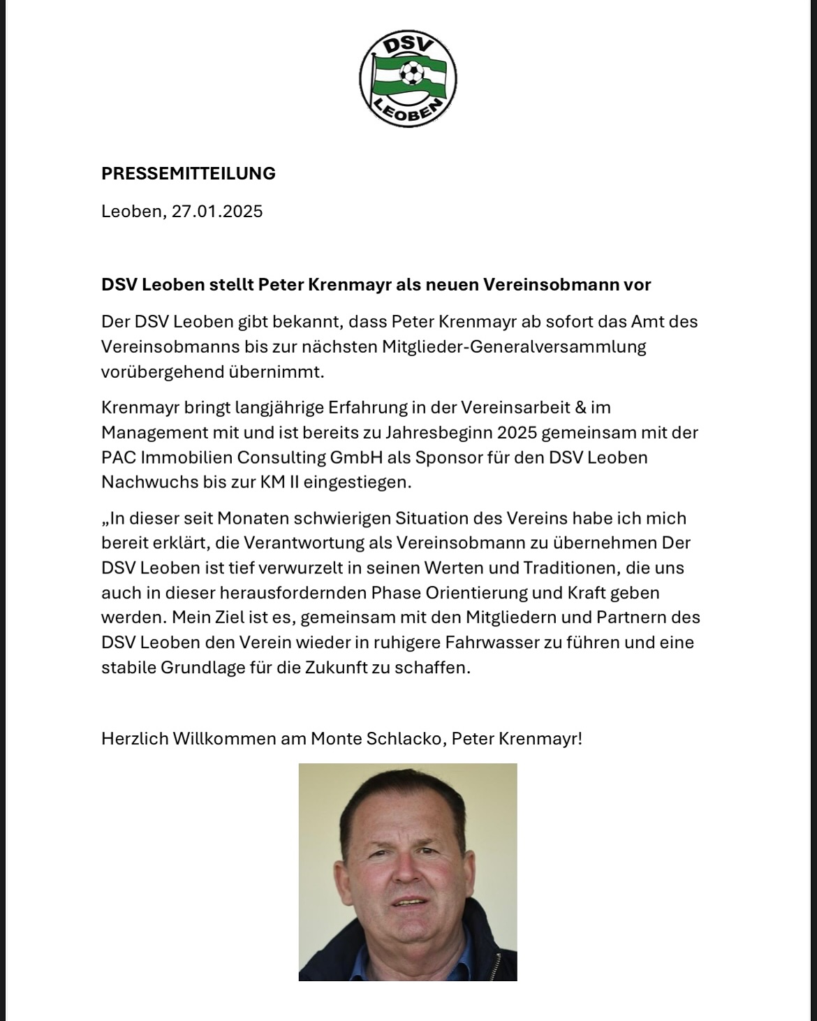 pressemitteilung dsv 2025 01 27 kober