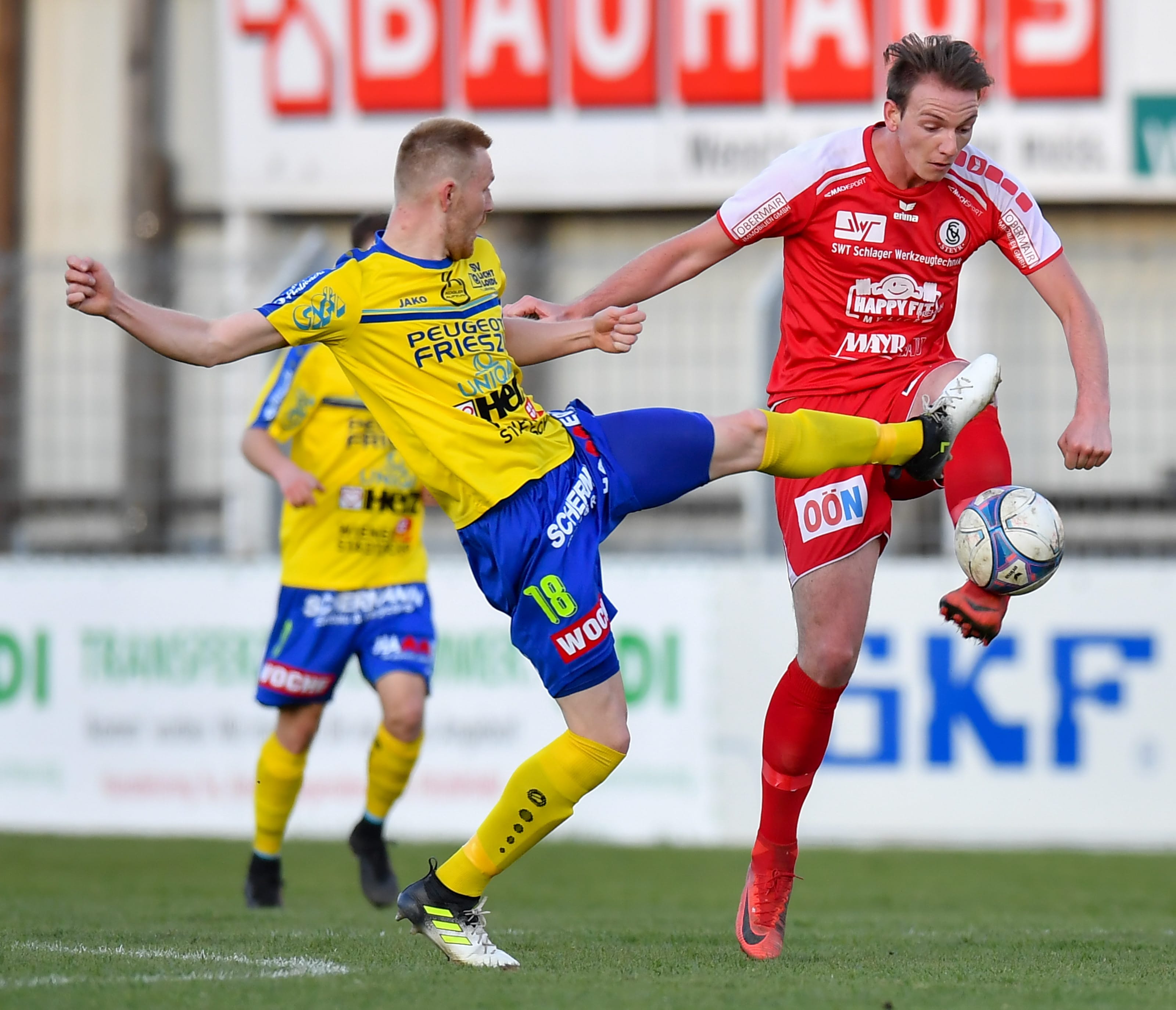 Fussball SK Vorwaerts Steyr vs SV Lafnitz 06.04.2018-5-min