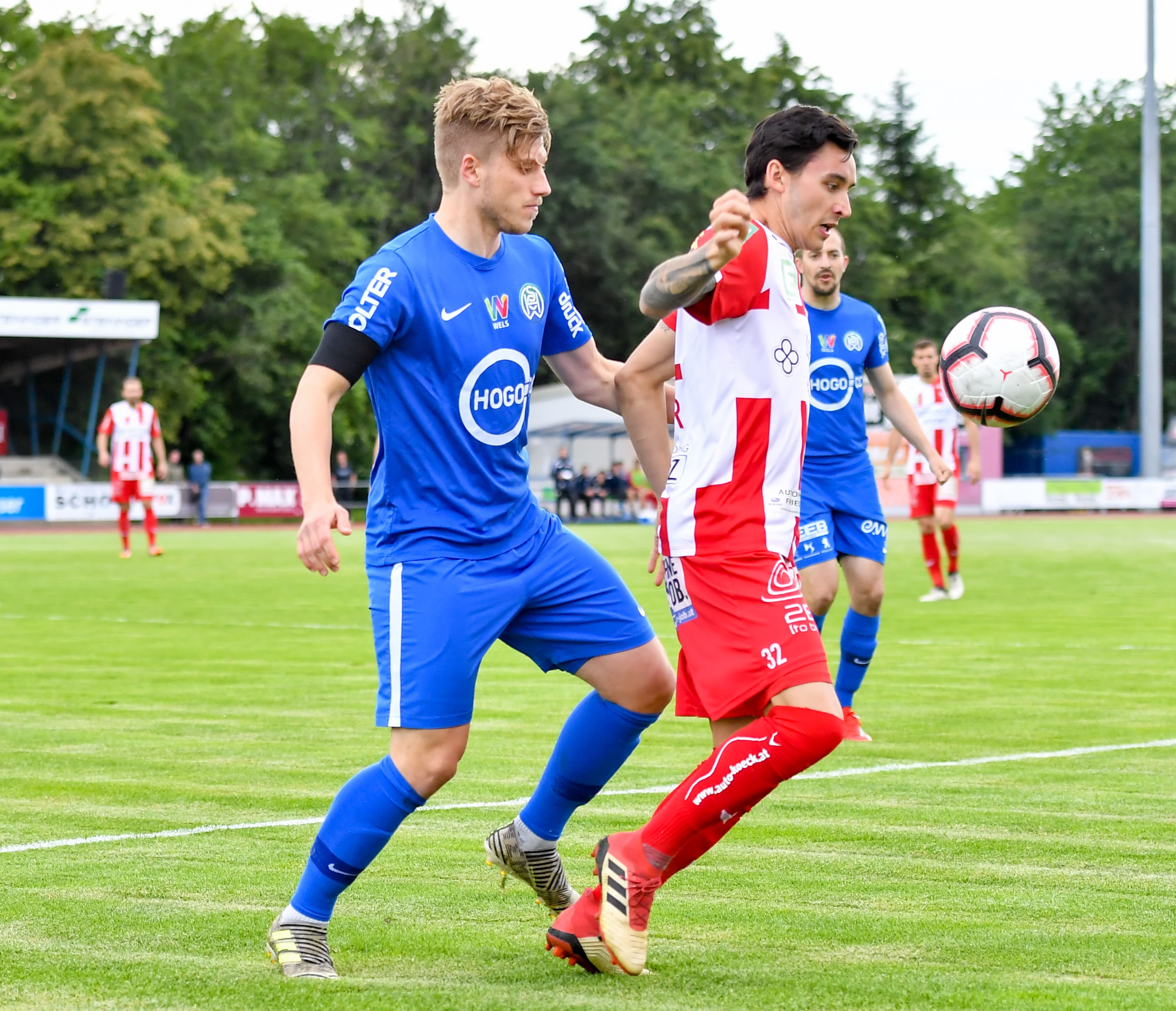 Fussball WSC Hertha Wels vs GAK 1902 31.05.2019 15 min
