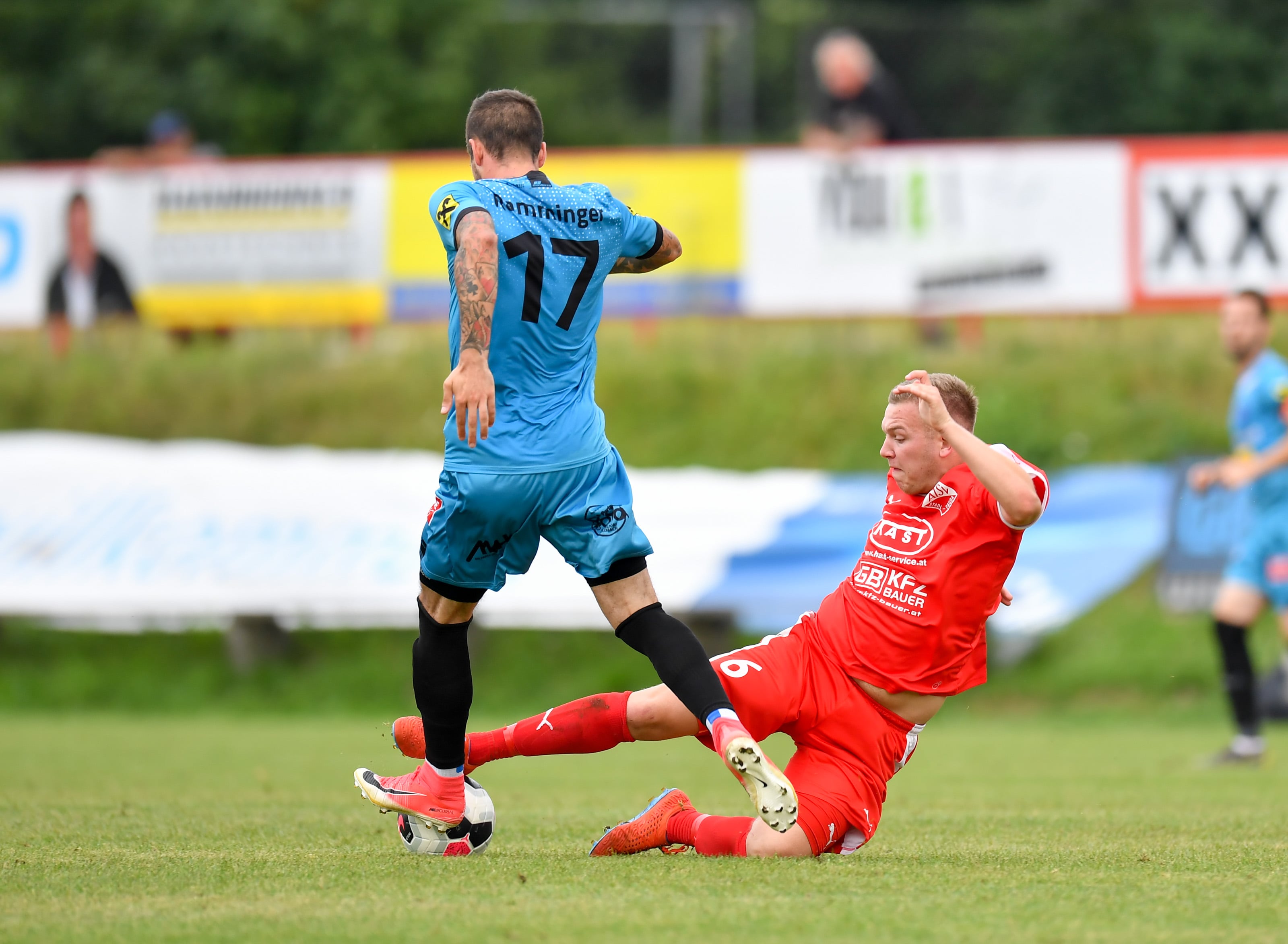 Fussball ATSV Stadl Paura vs USV St. Anna am Aigen 27.07.2019 40 min