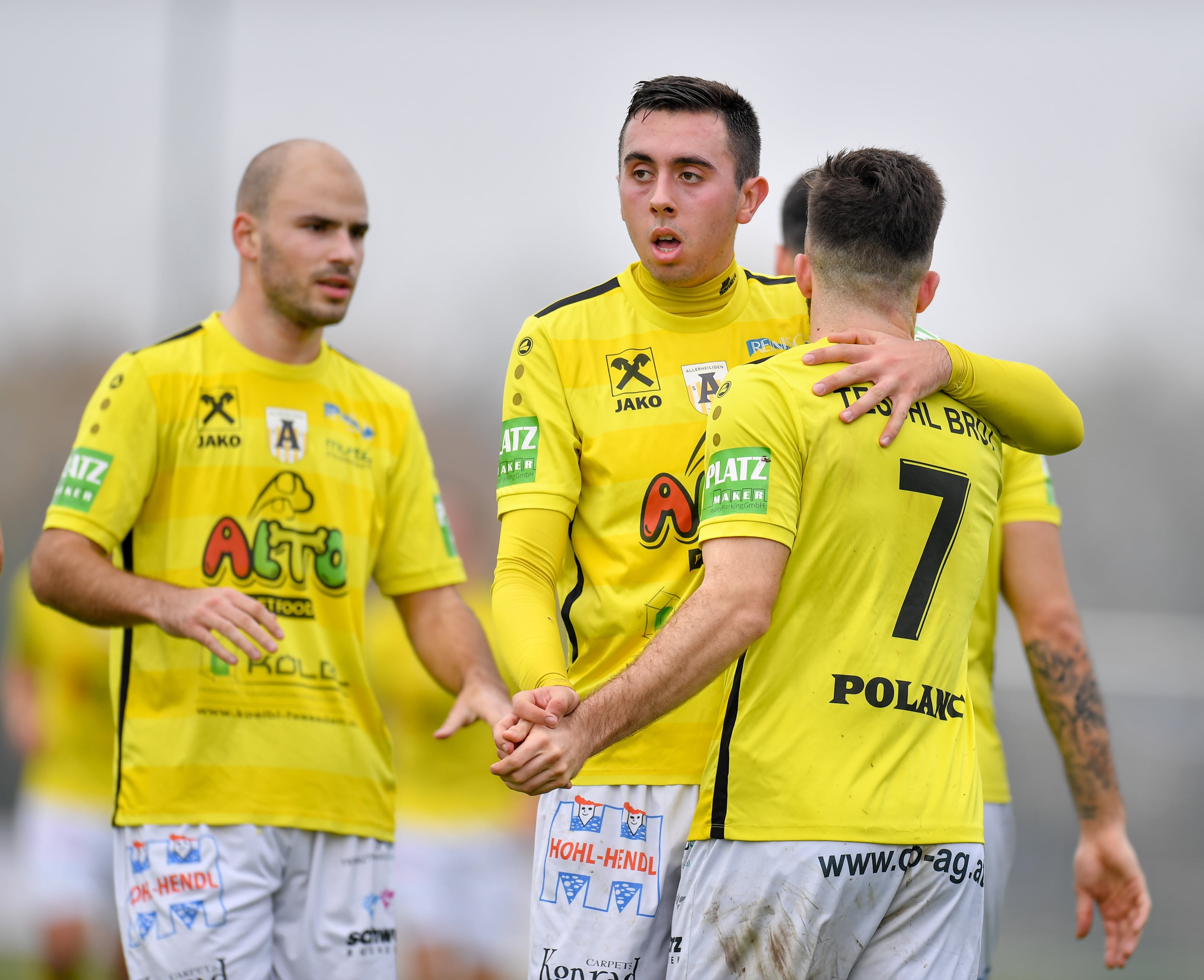 Fussball WSC Hertha Wels vs USV Allerheiligen 26.10.2019 27 min