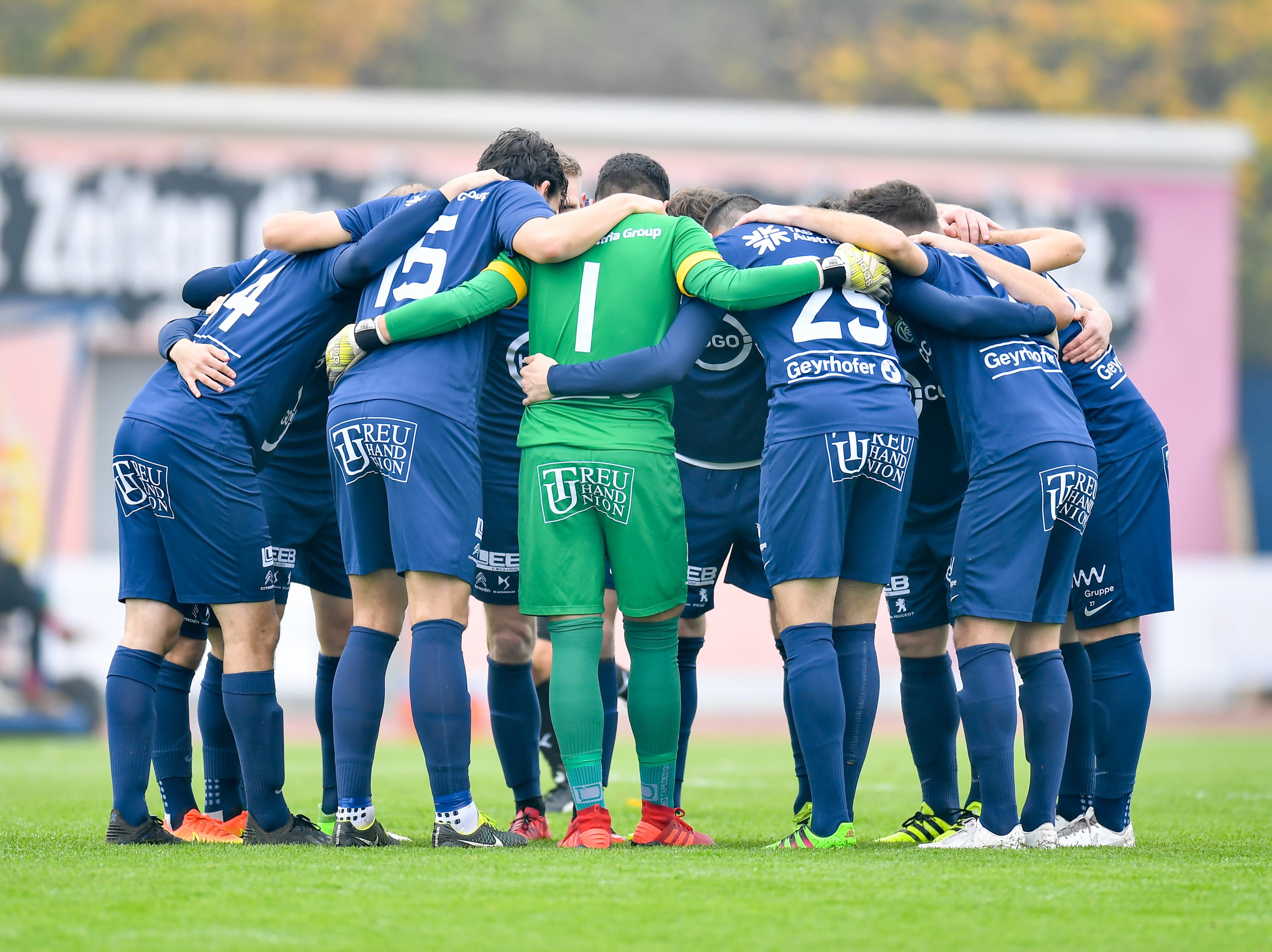 Fussball WSC Hertha Wels vs USV Allerheiligen 26.10.2019 2 min