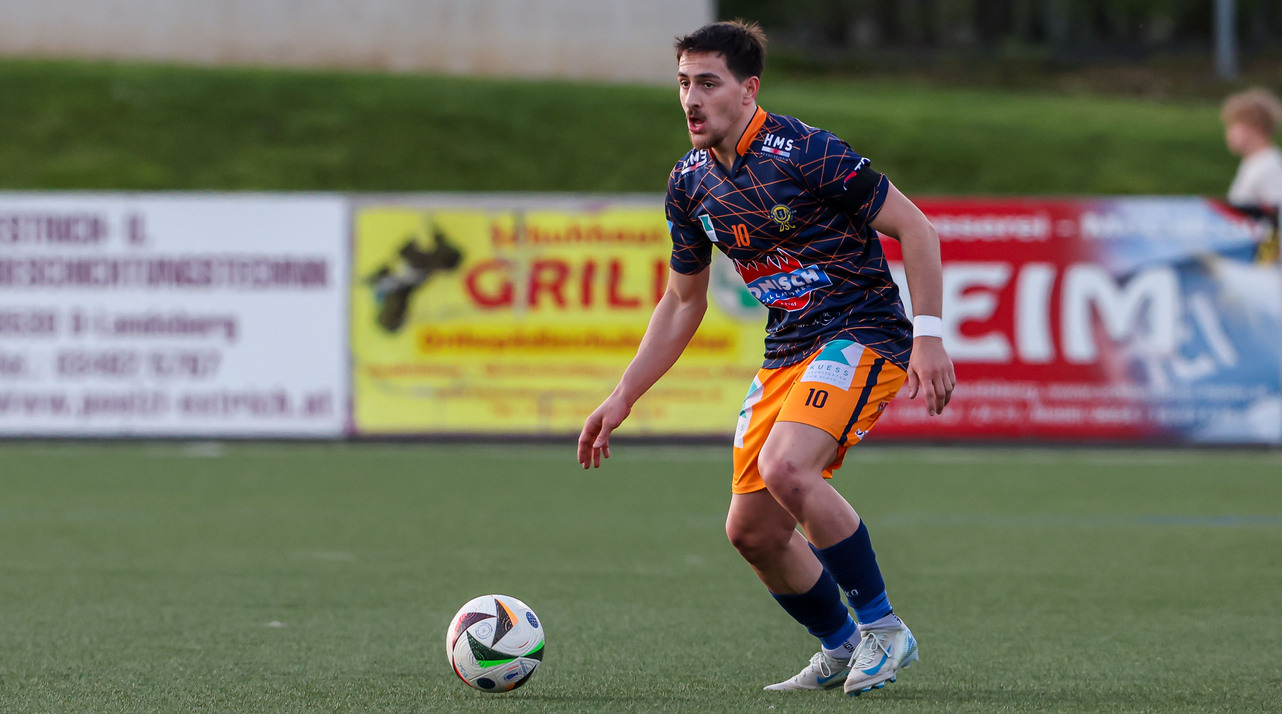 Jure Grubelnik hatte den Siegtreffer am Fuß