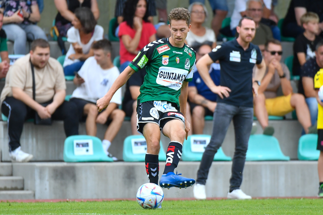 Felix Seiwald (hier noch im Trikot der SV Ried) wird in Zukunft für Gurten auflaufen