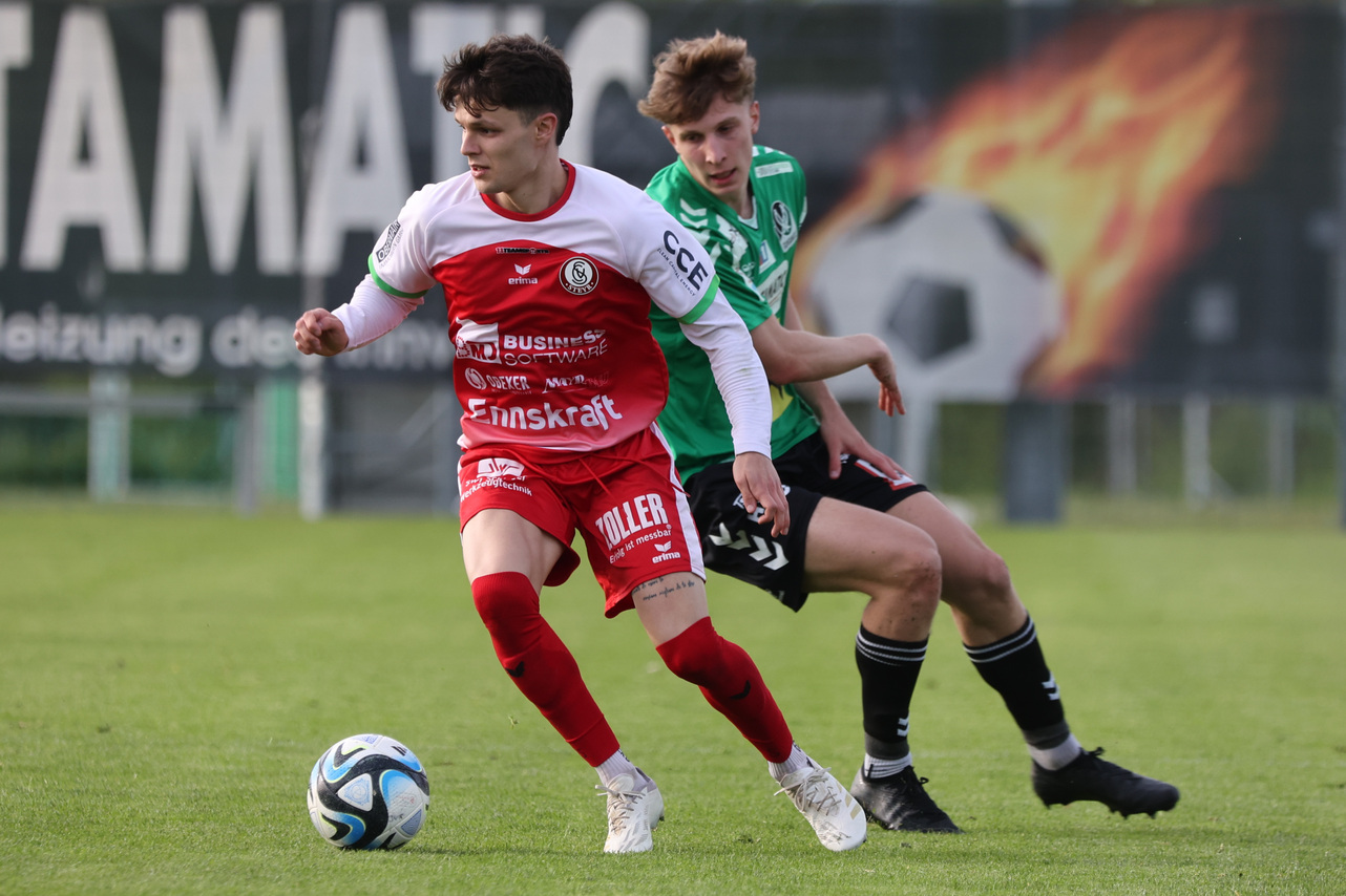 Pepe Brekner erzielte den wichtigen 2:2-Ausgleichstreffer