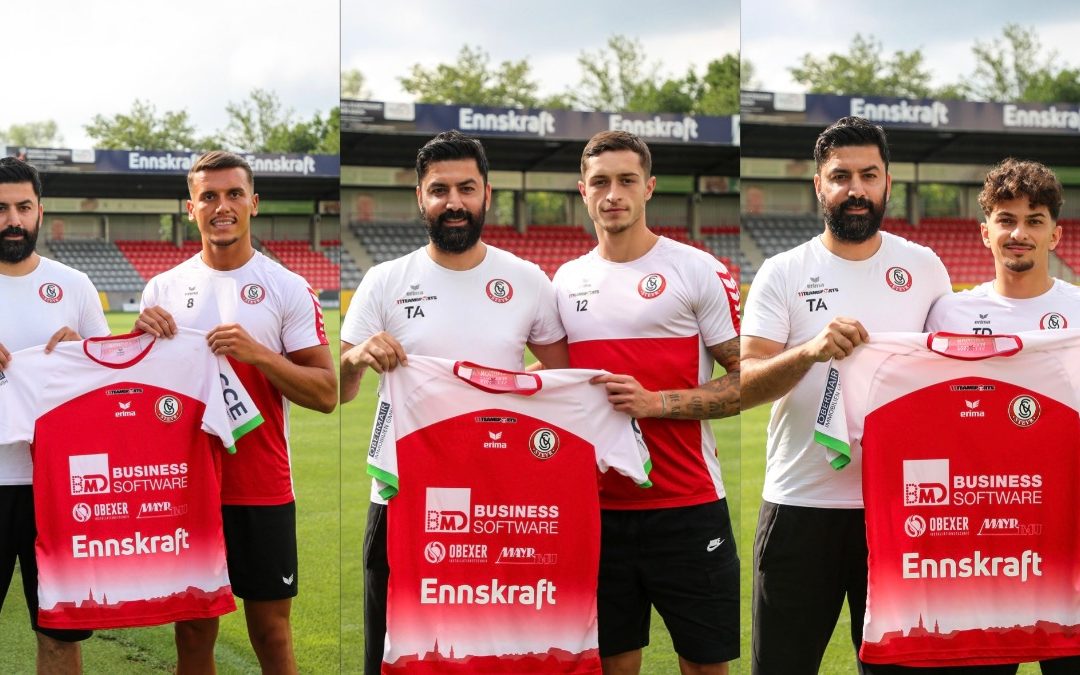 Christian Laksaj, Aleksa Markovic und Tolga Demir verstärken den Kader