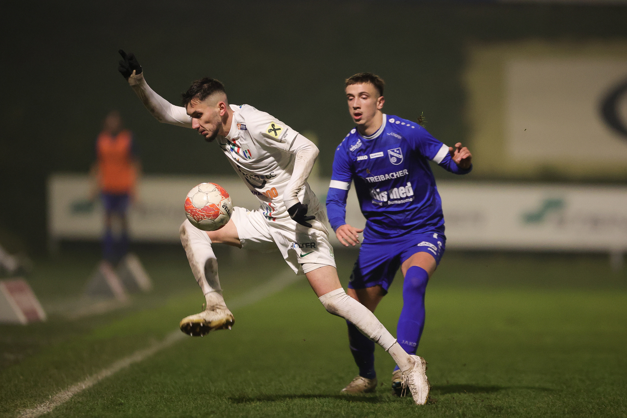 Traf sehenswert zum 2:1: Belmin Cirkic