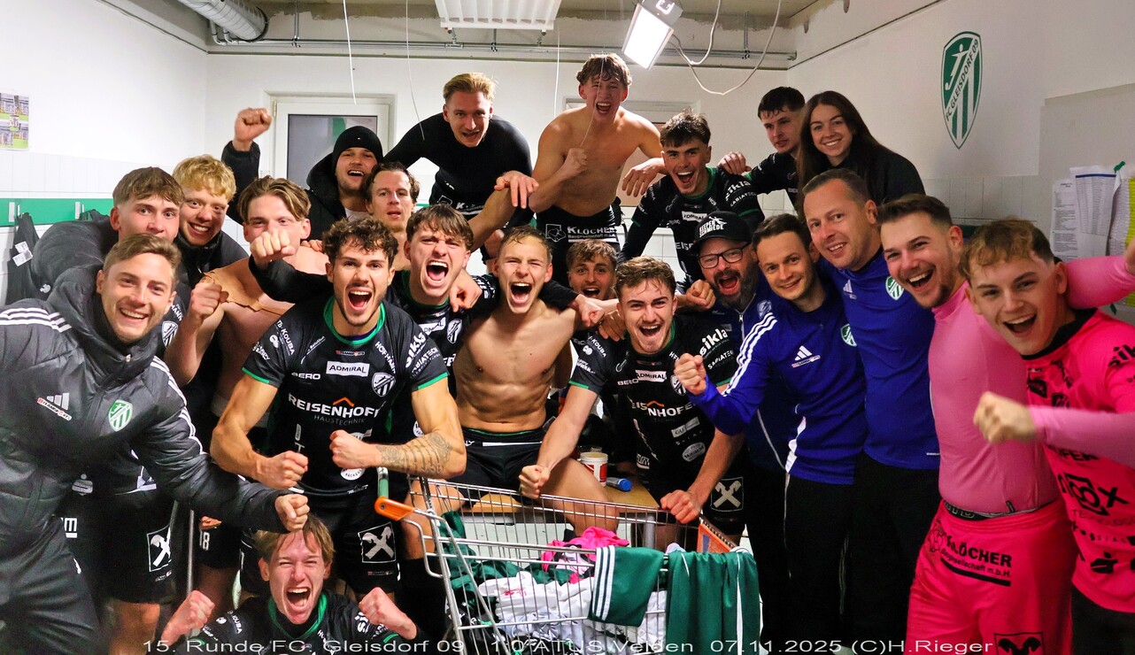 Der FC Gleisdorf jubelte über den dritten Saisonsieg