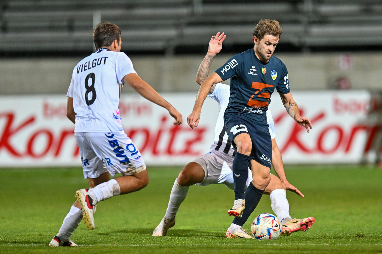 Philipp Huspek war einer der Aktivposten in Halbzeit eins