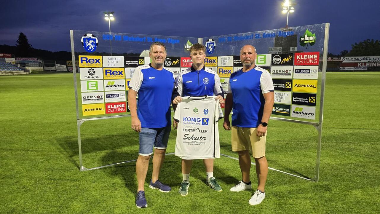 Fabian Schober-Müller komplettiert das Tormanntrio