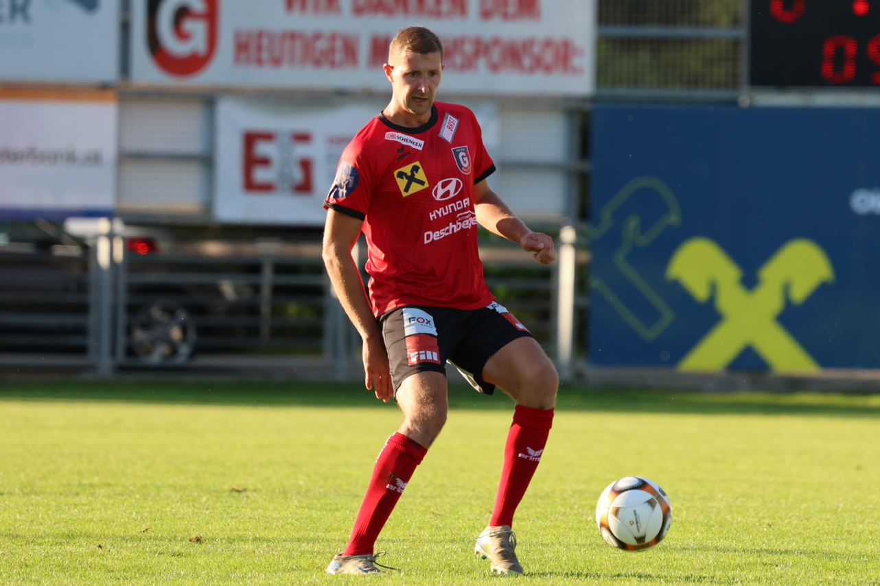 Erzielte Saisontreffer Nummer acht: Fabian Wimmleitner