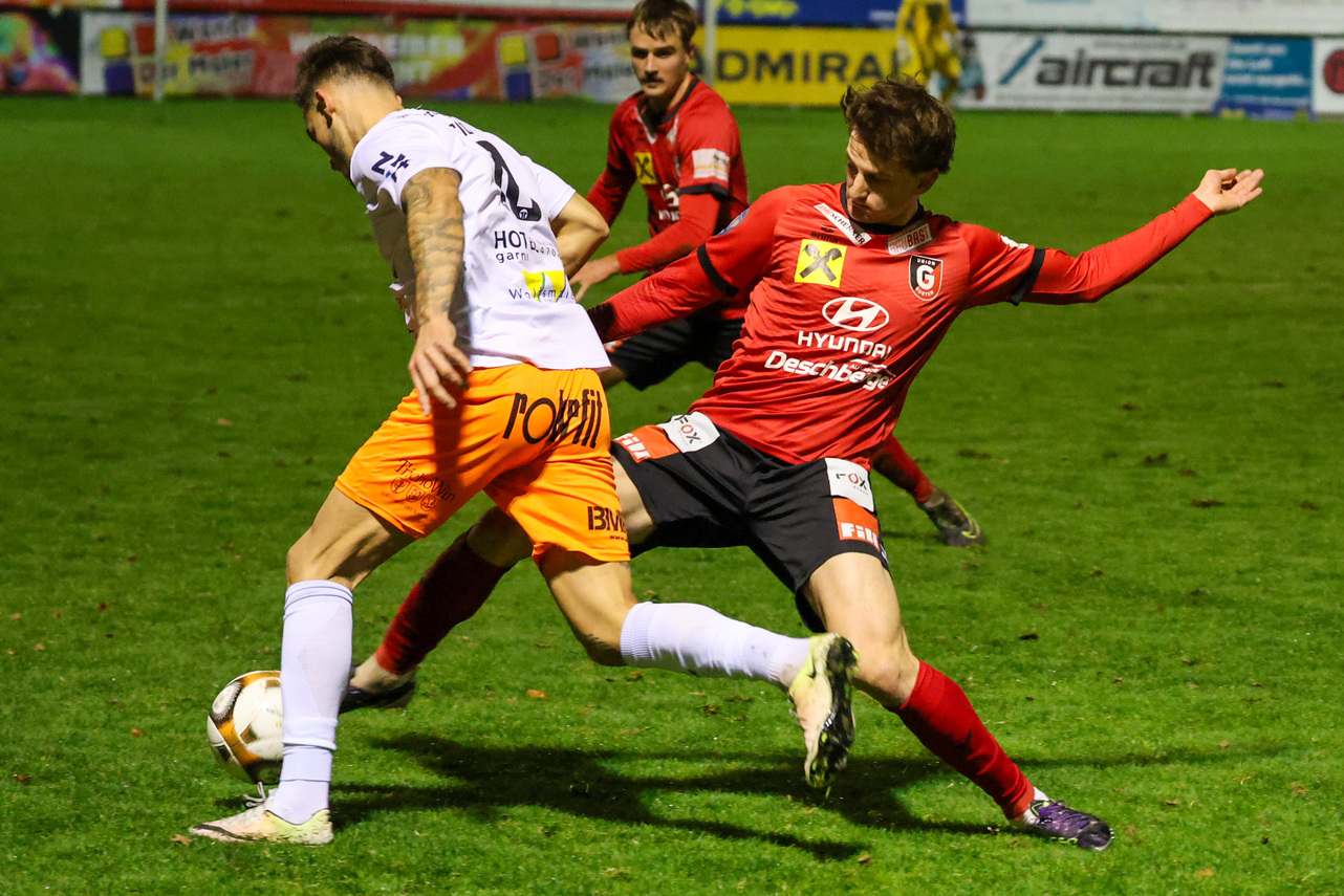 Michael Oberwinkler glänzte nicht nur in den Zweikämpfen, er traf auch zum 2:0
