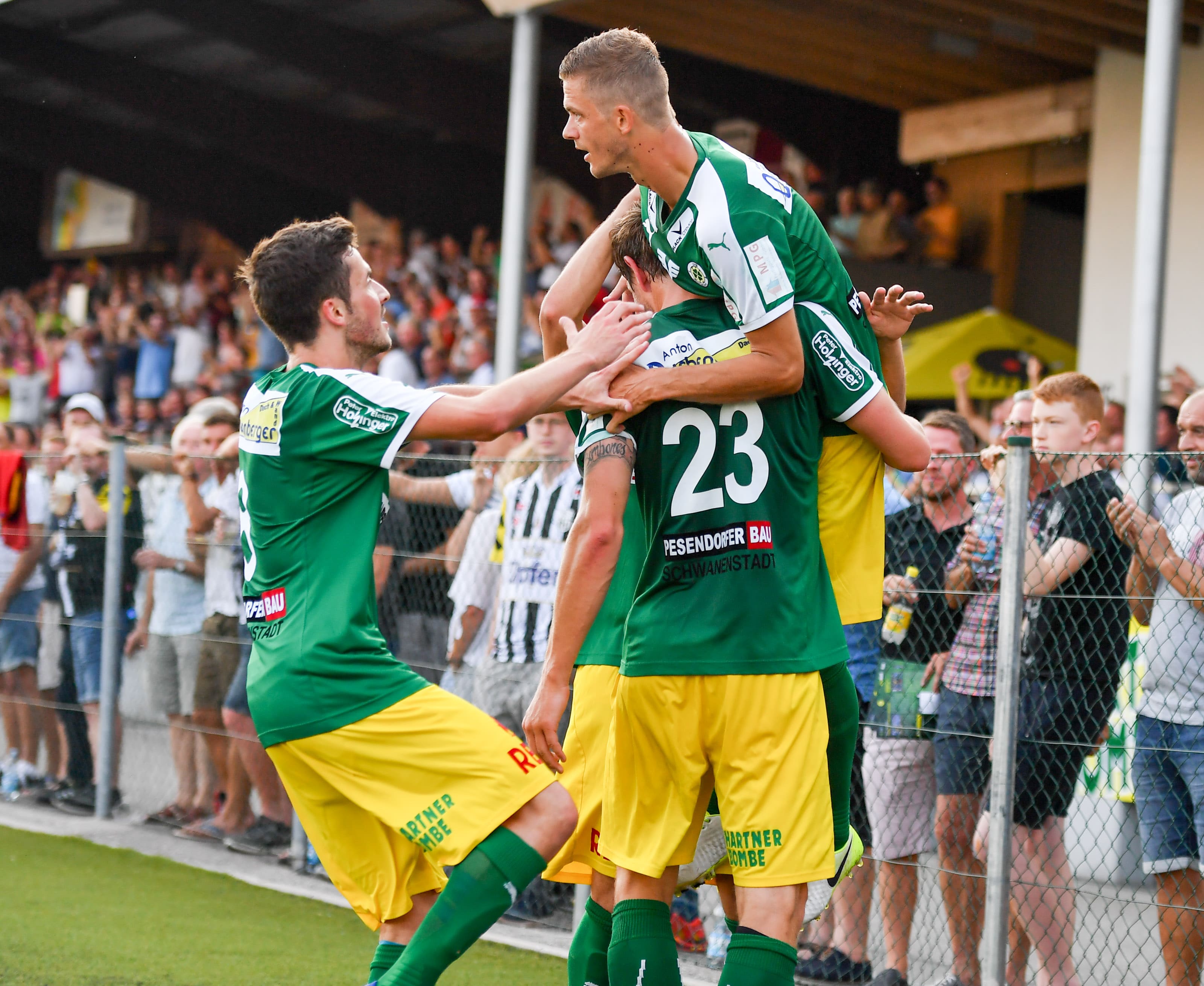 Fussball UVB Voecklamarkt vs LASK Linz 20.07.2019 13 min