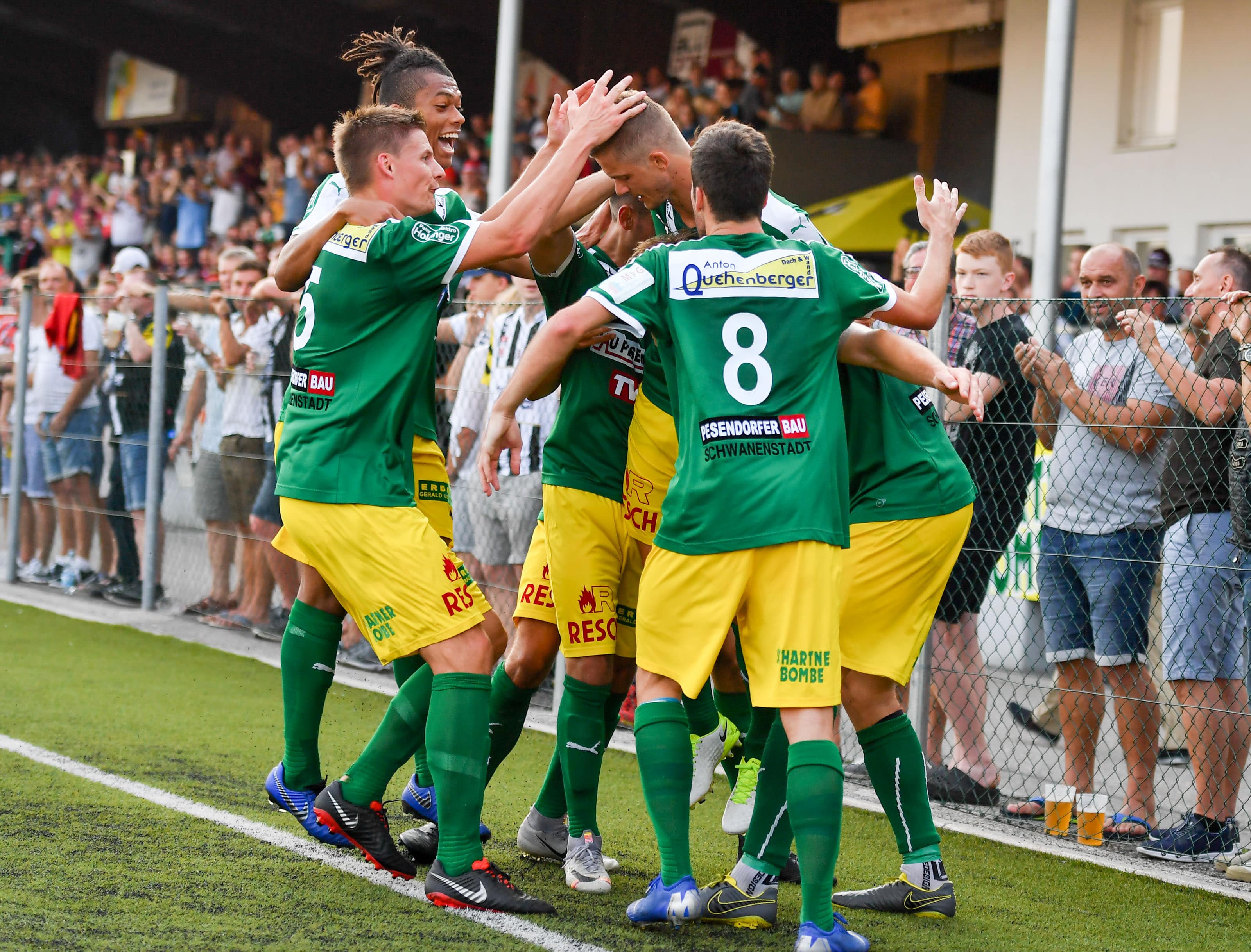 Fussball UVB Voecklamarkt vs LASK Linz 20.07.2019 14 min