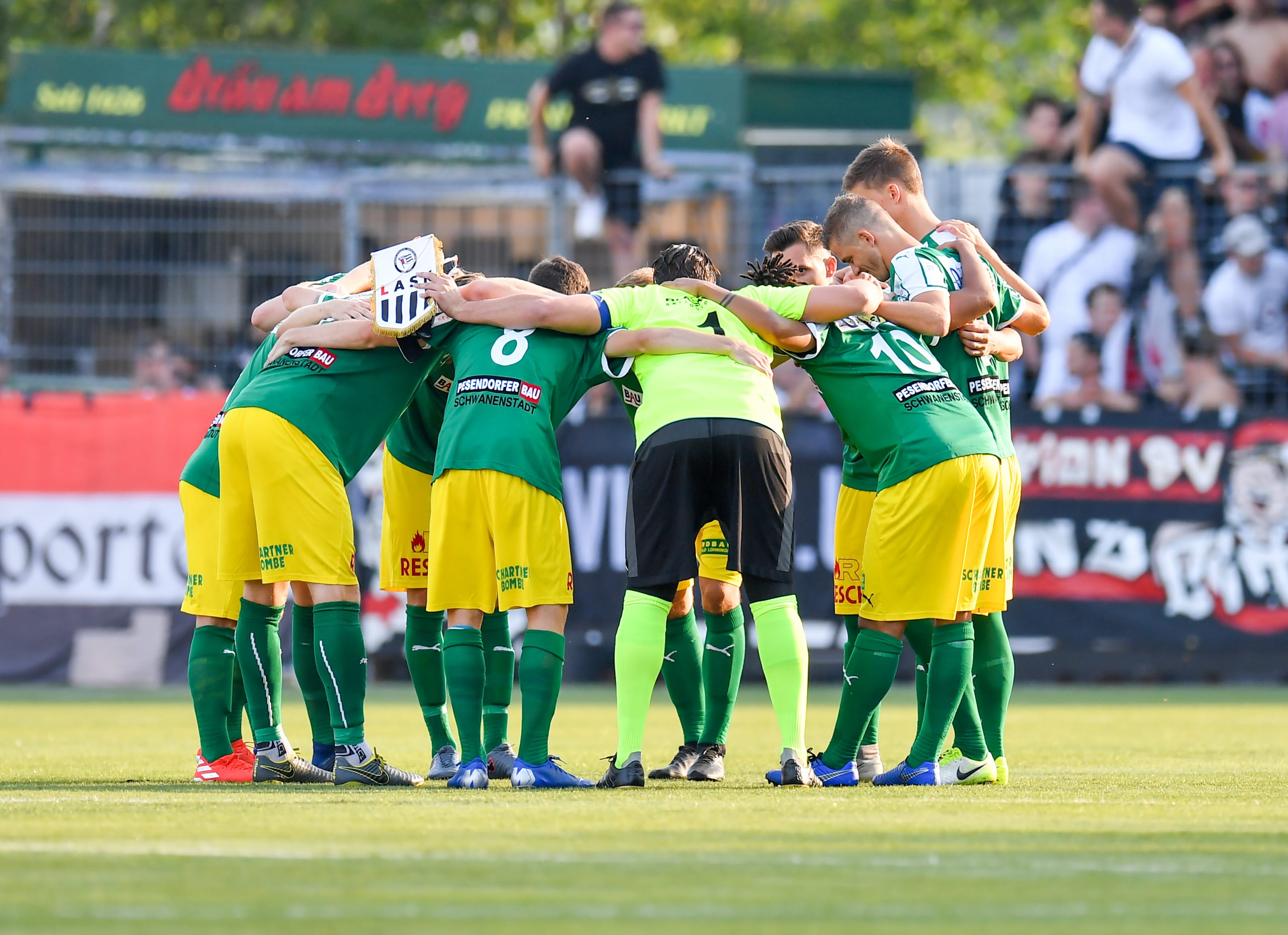 Fussball UVB Voecklamarkt vs LASK Linz 20.07.2019 2 min