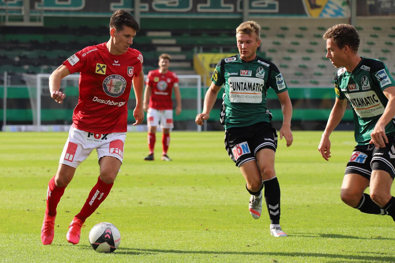 gurten union vs junge wikinger ried rene wirth fotocredit reinhard schroeckelsberger