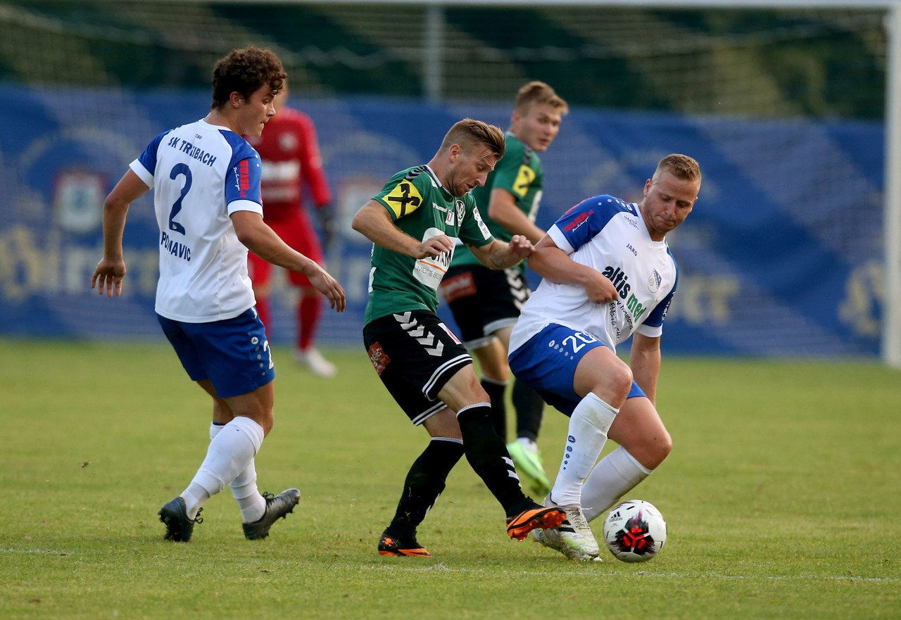 treibach sk vs junge wikinger ried davor ponjavic manuel primusch 230721 sk treibach