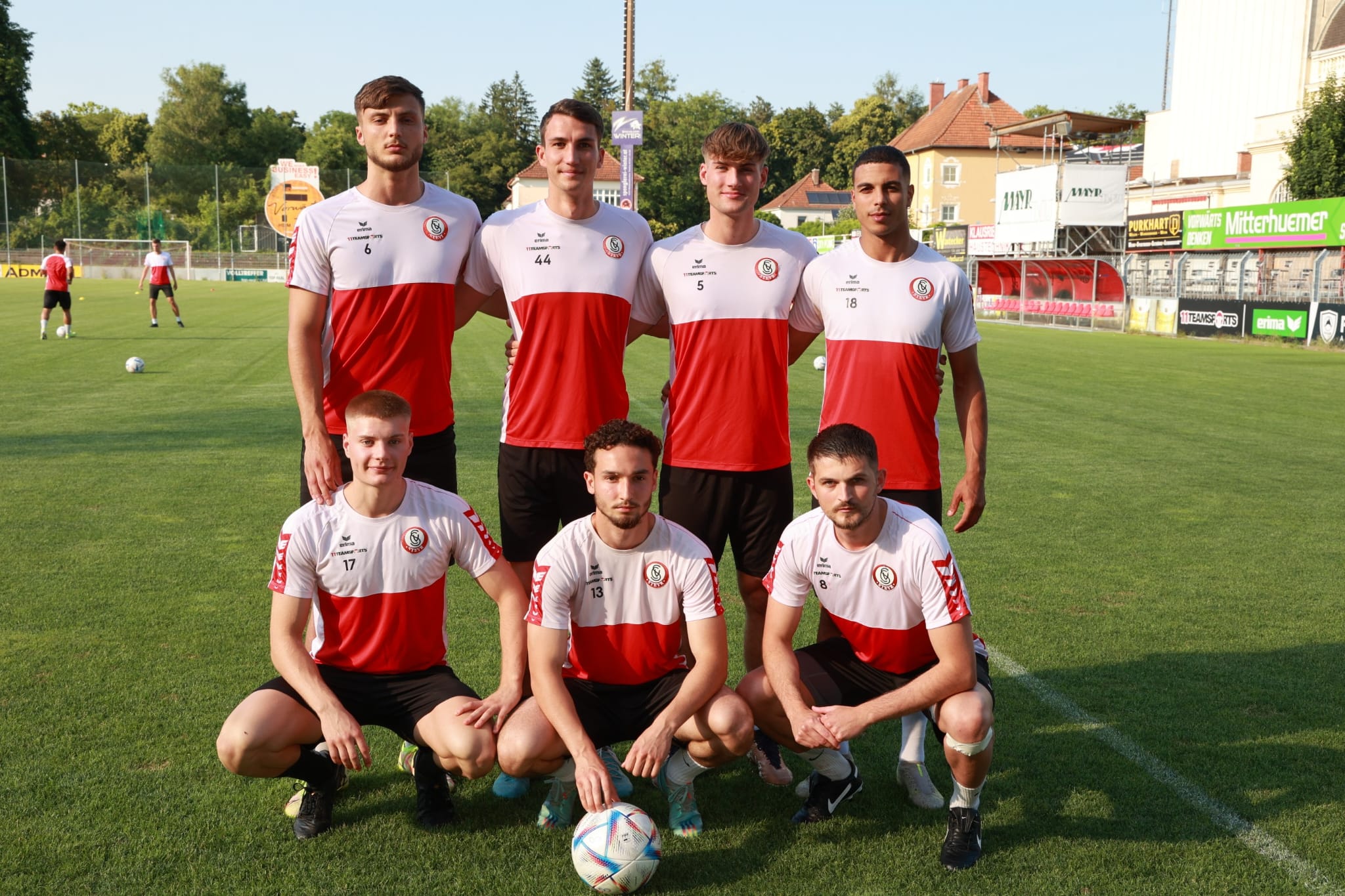 Steyr Neuzugänge Trainingsstart Moser