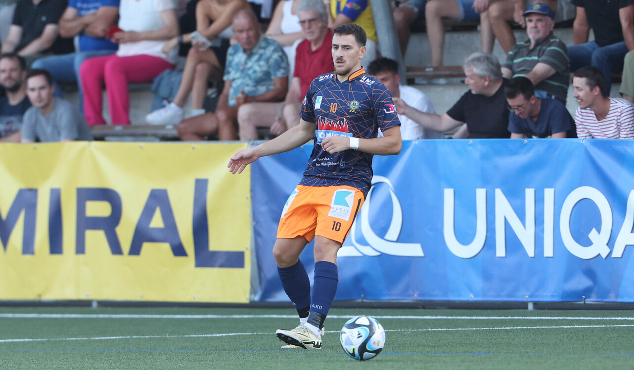 Jure Grubelnik war für das 2:0 verantwortlich