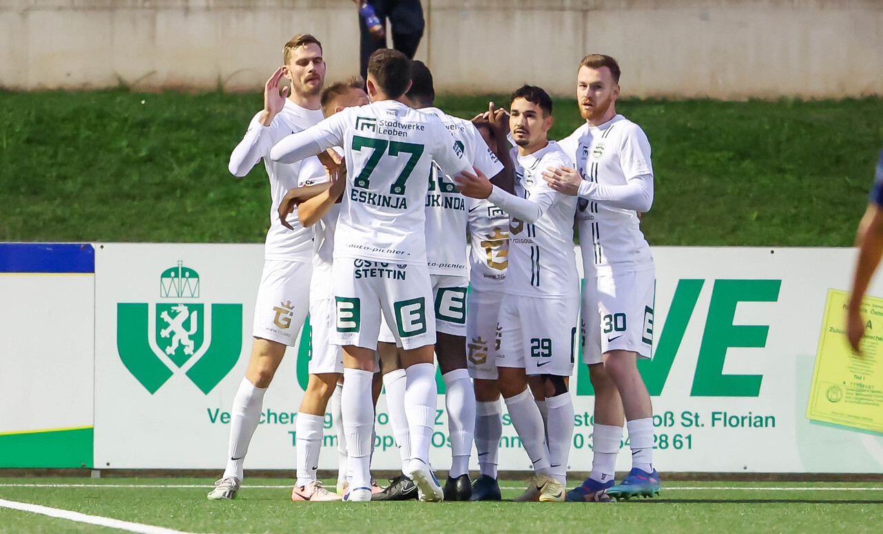 Nach 90 spannenden Minuten durfte der DSV Leoben den Derbysieg bejubeln