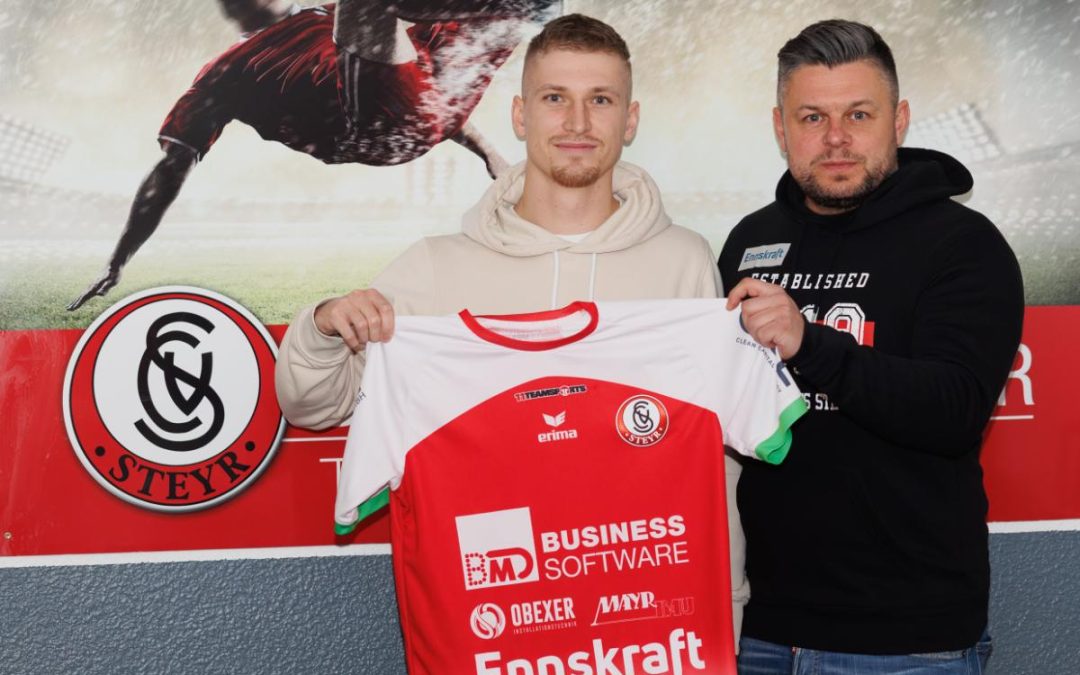 Von Oedt nach Steyr: Der Tscheche Michal Vrana läuft ab sofort für den SKV auf
