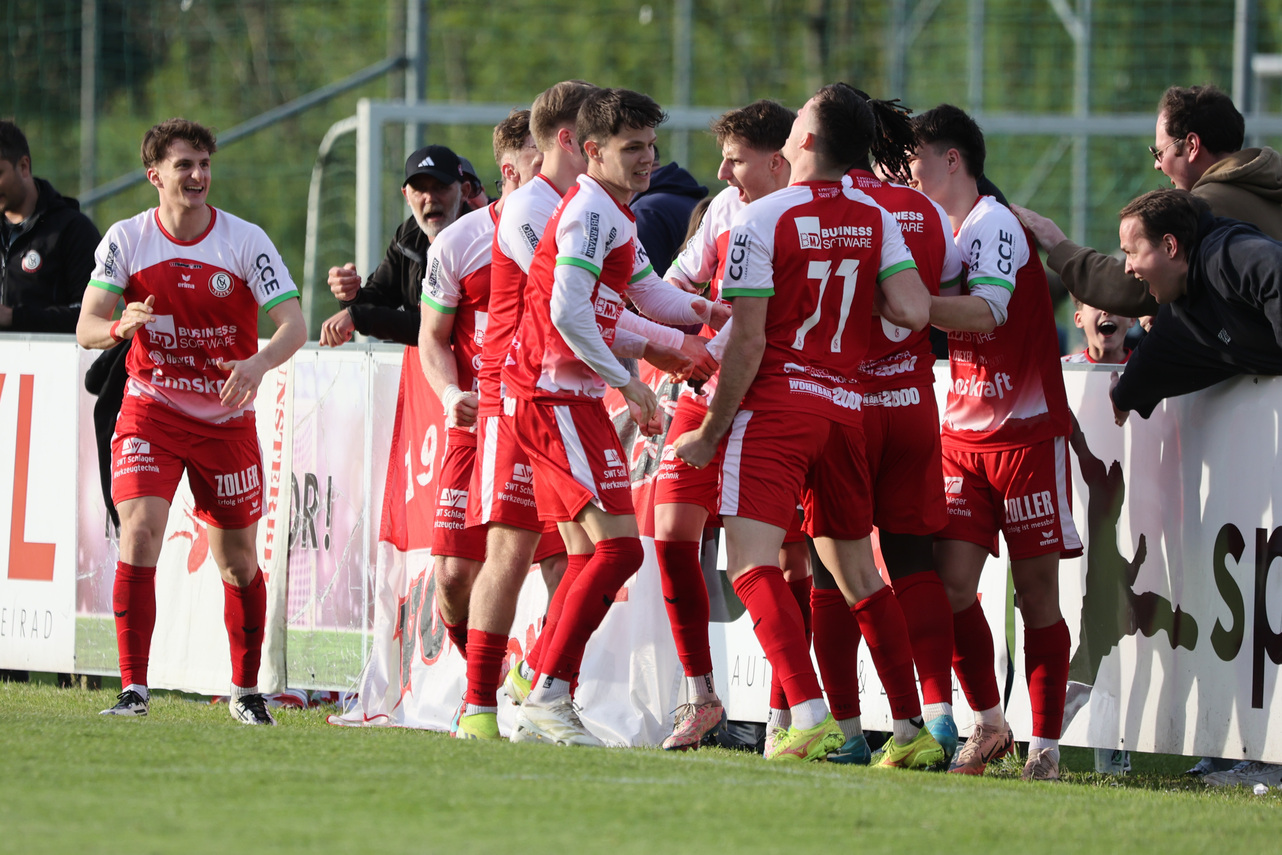 Großer Jubel beim SK Vorwärts Steyr
