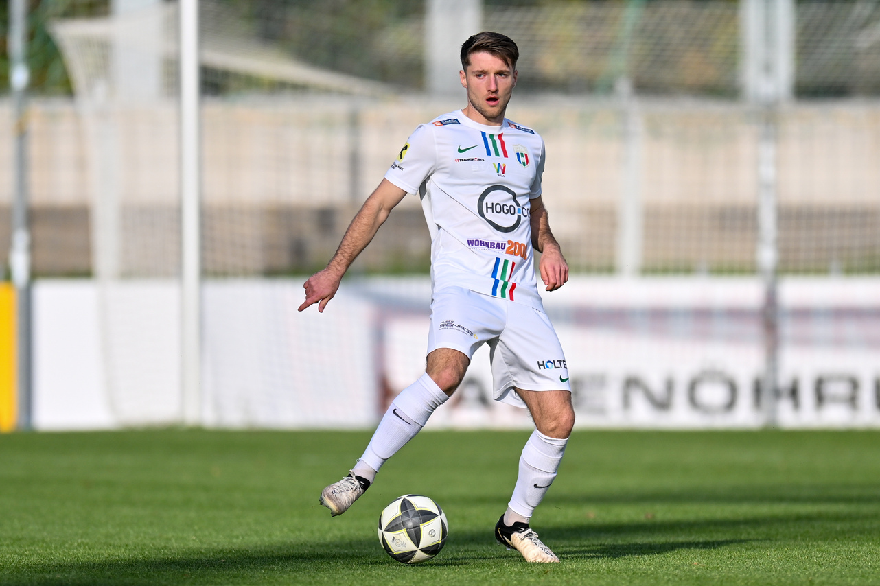 Hannes Huber (hier noch im Trikot seines Ex-Vereins) traf zum 2:0