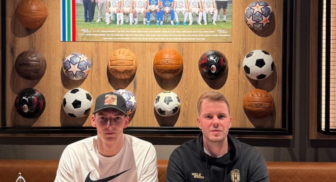 Der FC Hertha Wels präsentierte nach Luan den zweiten Neuzugang